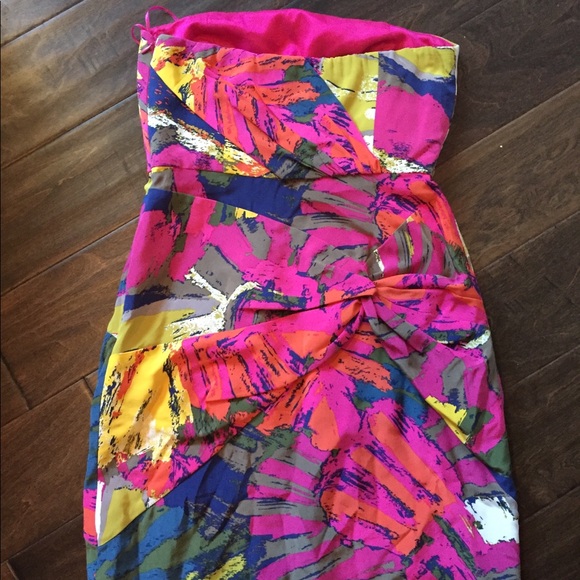 Tibi Silk Tropical Minidress, NWOT - Picture 2 of 6